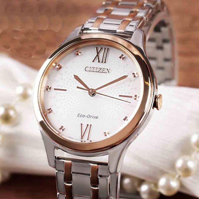Citizen Eco-Drive Reloj Analógico para Mujer
